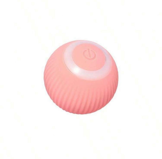 Interactive Cat Ball Toy, Intelligent Indoor Automatic Moving Ball Puzzle Dispel Boredom USB Charging Pet Toy
